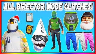 ALL WORKING GTA 5 DIRECTOR MODE GLITCHES IN 1 VIDEO BEST GLITCHES IN GTA 5 ONLINE AFTER PATCH 158 [upl. by Farrah]