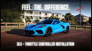 Soler Performance DLX Throttle Controller Installation for Corvette C8 Overview amp More DIY MOD [upl. by Attevroc]