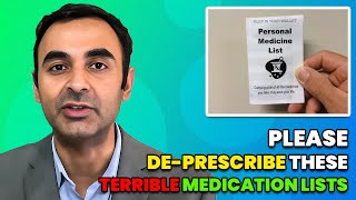 PLEASE DEPRESCRIBE these TERRIBLE medication lists [upl. by Katzen]