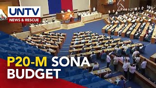 P20M nakalaang pondo para sa SONA 2024 preparations [upl. by Nadab618]