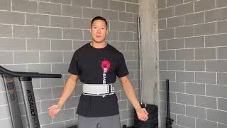 How To Properly Tighten and Loosen your Element 26 SelfLocking Weightlifting Belt [upl. by Twedy]