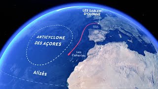 Le parcours du Vendée Globe expliqué par Jamy [upl. by Htebasil928]