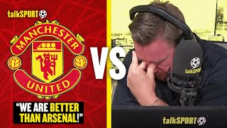 OHara CLASHES With This Man United Fan Who Is CONVINCED Of A Premier League TITLE CHALLENGE 😱🔥 [upl. by Ayikin]