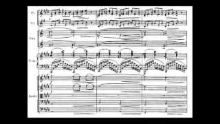 Concerto no 2 Rachmaninoff  II Adagio Sostenuto  SCORE [upl. by Rosco]