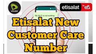 Etisalat Customer Care WhatsApp Number  Get instant assistance [upl. by Namzed]