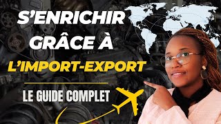 Senrichir dans limport export en 2024  exemple de la vente des pièces détachées en Afrique [upl. by Tat]