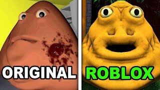 Bous Revenge Original VS Roblox  ALL Endings Comparison Showcase [upl. by Ynnavoj]