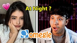 When I Go OMEGLE 300 AM Late At NIGHT😍 CRAZY [upl. by Iem743]