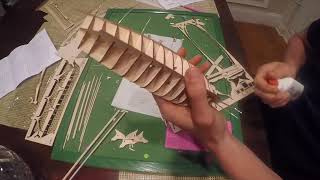 how to make a wooden model sail boat DIY wooden model boat [upl. by Balcke]