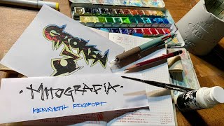 The Morning Random Sketches ✍️ MITOGRAFIA  Kenneth Rocafort  livestream  125 [upl. by Hutchings]