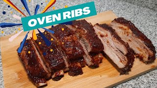 The Ultimate OvenBaked Rib Recipe Juicy Tender and Full of Flavor [upl. by Abbey]