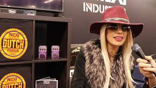 NAMM 2020 Interview Orianthi [upl. by Ellersick]