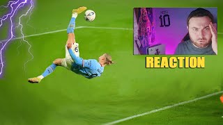 Erling Haaland Acrobatic Goals Ibrahimovic Style ⭐🔥‼️ [upl. by Don]