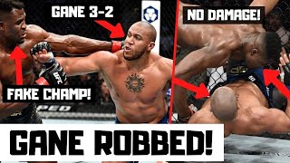 Francis Ngannou vs Ciryl Gane Full Fight Reaction and Breakdown  UFC 270 Event Recap [upl. by Particia]