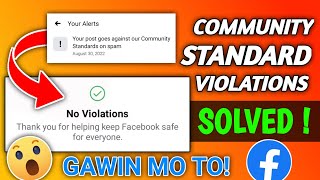 PAANO MAG DELETE NG VIOLATIONS SA FACEBOOK 2023  GAWIN MO TO [upl. by Novyar46]