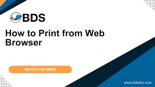 How to Print from Web Browser​ [upl. by Gobert233]