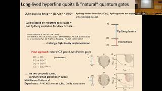 Mikhail Lukin “Rydberg Lattices” Part 2 [upl. by Annerol709]