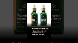 4 Best Face Serums  Dry Oily Combination Glowing Skin  Vitamin C Hyaluronic Niacinamide Care [upl. by Luar]