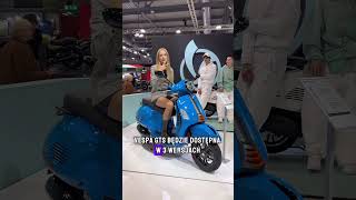 Vespa 310 GTS 2025 Najmocniejsza Vespa wszech czasów zaprezentowana na targach EICMA 2024 [upl. by Ramedlaw]