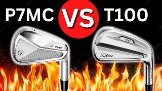 I HAVE PICKED A WINNER TaylorMade P7MC vs Titleist T100 [upl. by Oirasor]