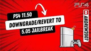 PS4 1150 Downgrading To 1100 Jailbreak [upl. by Etennaej638]