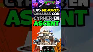 Las MEJORES CAMARAS con CYPHER en ASCENT valorant lineups valorantlineups [upl. by Lehcor]