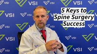 5 Tips to Spine Fusion Success  Spine Surgeon Dr Good [upl. by Uttica]