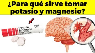 Magnesio y potasio para qué sirve tomarlos juntos como suplemento [upl. by Sissie]