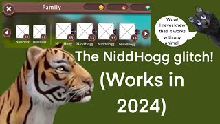 How To Do The NiddHogg Glitch In 2024  WildCraft Tutorial And First WC Video [upl. by Minny]