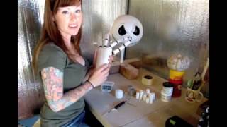 DIY Jack Skellington Hands Part 1 [upl. by Saleem763]