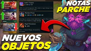 ✅ NOTAS DEL PARCHE 149 de TFT SET 11 con 20 NUEVOS OBJETOS [upl. by Wernda602]