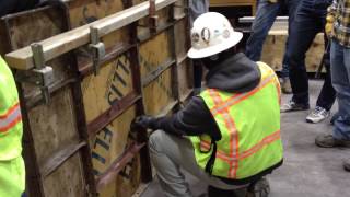 Formwork Assembly Demonstration [upl. by Gnues]