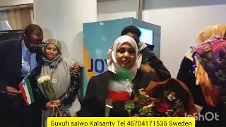 kalsantv Sweden kuSoo Dhawoow Stockholm Madaxweyne mustafa Muxumad cumar [upl. by Prior]