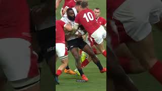 Semi Radradra  dangerous man 😳rugby sports worldcup fiji fijirugby worldrugby footy [upl. by Theodoric550]