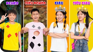 Học Sinh Nghèo  Siêu Nghèo  Giàu  Siêu Giàu  Min Min TV Minh Khoa [upl. by Benedikta]