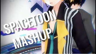 spacetoon mashup songs MMD خليط اغاني سبيستون [upl. by Moina]