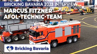 Marcus Fitzner AFOLTechnicTeam  Bricking Bavaria 2023 LEGO® Fan event Interview 57 [upl. by Patsy886]