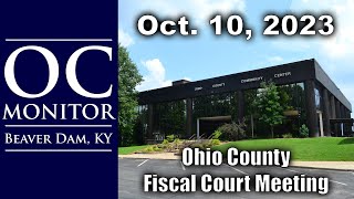 101023 Ohio County Fiscal Court Meeting [upl. by Adilem78]