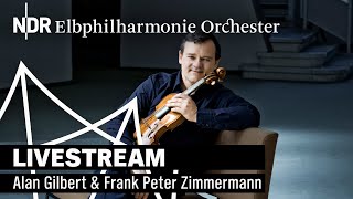 LIVE Gilbert amp Zimmermann  Mozart  Strawinsky  Brahms  NDR Elbphilharmonie Orchester [upl. by Cirilo]