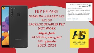 Samsung a21s A215u frp bypass android 11 [upl. by Lesli]