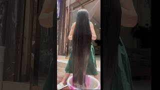 Long Hair Wash hairdesign longhair hairfashionlook [upl. by Balduin994]