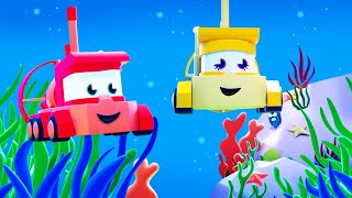 Truck Games  Les fonds marins 🐟 Dessins animés camions pour enfants [upl. by Adnema758]