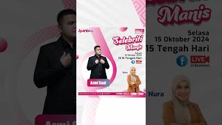 📢 Dengarkan Azmi Saat LIVE di Manisfm pada 1215pm sekejap lagi [upl. by Biebel]