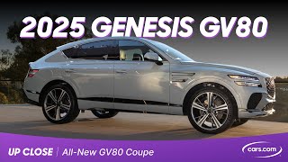 2025 Genesis GV80 Up Close New Sportier Coupe [upl. by Lladnarc504]