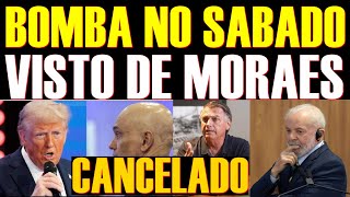 CONFIRMADO VISTO DE MORAES CANCELADOVAZA MENSAGENS DO TIU FRANÇA [upl. by Wollis]