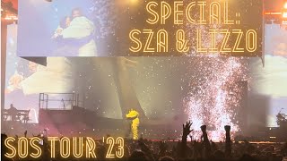 SPECIAL REMIX  LIZZO FT SZA  SOS TOUR ‘23  KIA FORUM [upl. by Doti]