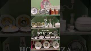 해외 전통그릇도자기 특  HOLLÓHÁZA 헝가리 부다페스트 hungary budapest hollóháza [upl. by Lerraf]