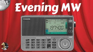 Sangean ATS909X2 Shortwave Radio Evening MW [upl. by Attegroeg736]