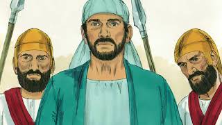 Animated Bible Stories Stephen Is Martyred Acts 67New Testament [upl. by Yelrebmik]