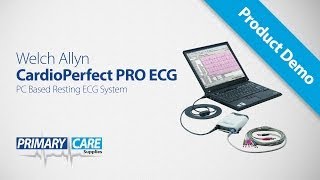 Welch Allyn CardioPerfect PC based ECG DEMO [upl. by Ignatia460]